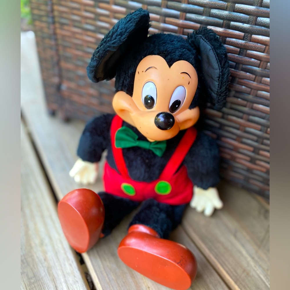 1960s Mickey Mouse plush
